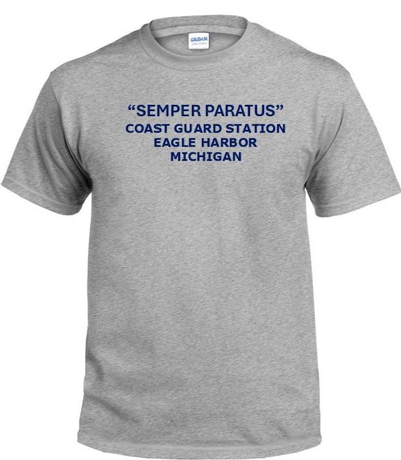 Semper Paratus*Coast Guard Station Eagle Harbor* Michigan * PT Cutter & Base Shirt