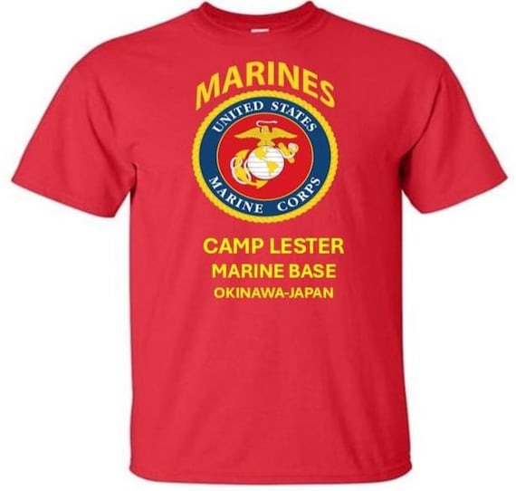 Camp Lester Marine Base* Okinawa-Japan * Marines*USMC Officially Licensed