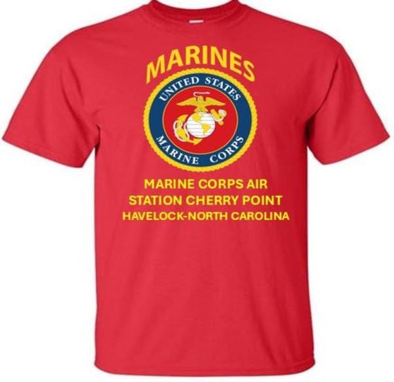 Marine Corps Air Station Cherry Point* Havelock-North Carolina * Marines*USMC Officially Licensed