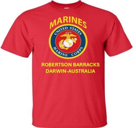 Robertson Barracks * Darwin-Australia * Marines*USMC Officially Licensed