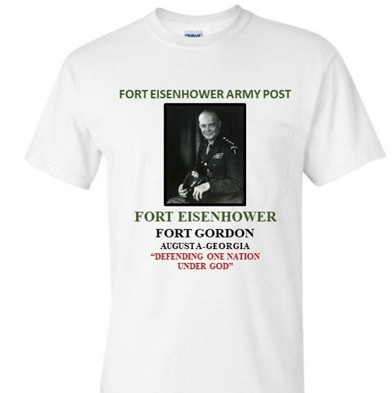 Fort Eisenhower Army Post *Fort Gordon* Augusta-Georgia* Defending One Nation Under God* Shirt