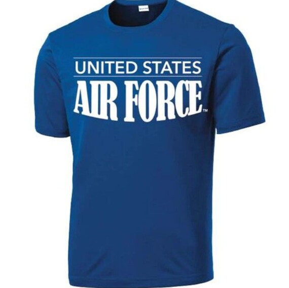 AIR FORCE Performance  T-Shirts. Vinyl & Screen printed. Officially Licensed USAF