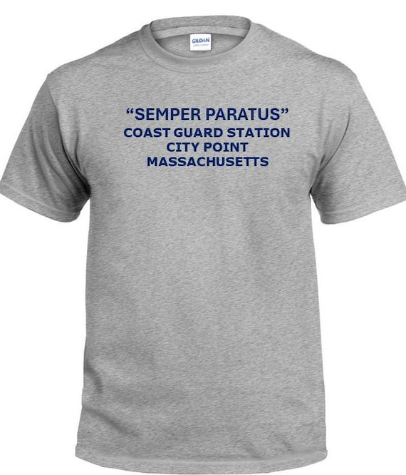 Semper Paratus*Coast Guard Station City Point* Massachusetts * PT Cutter & Base Shirt