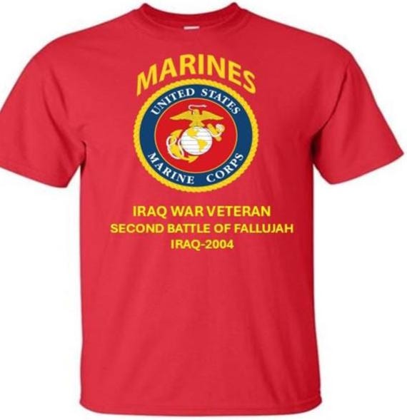 Second Battle of Fallujah*Iraq War Veteran 2004  * Marines*USMC Officially Licensed