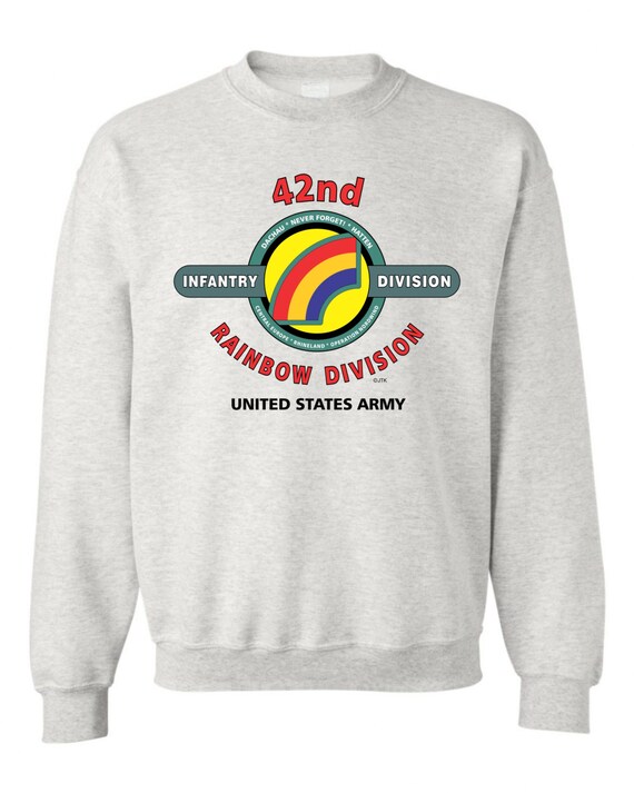 42nd Infantry Division* "RAINBOW"  Battle & Campaign Sweatshirt