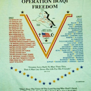 Operation Iraqi Freedom Military Unit And Operation ShirtRevised image 3