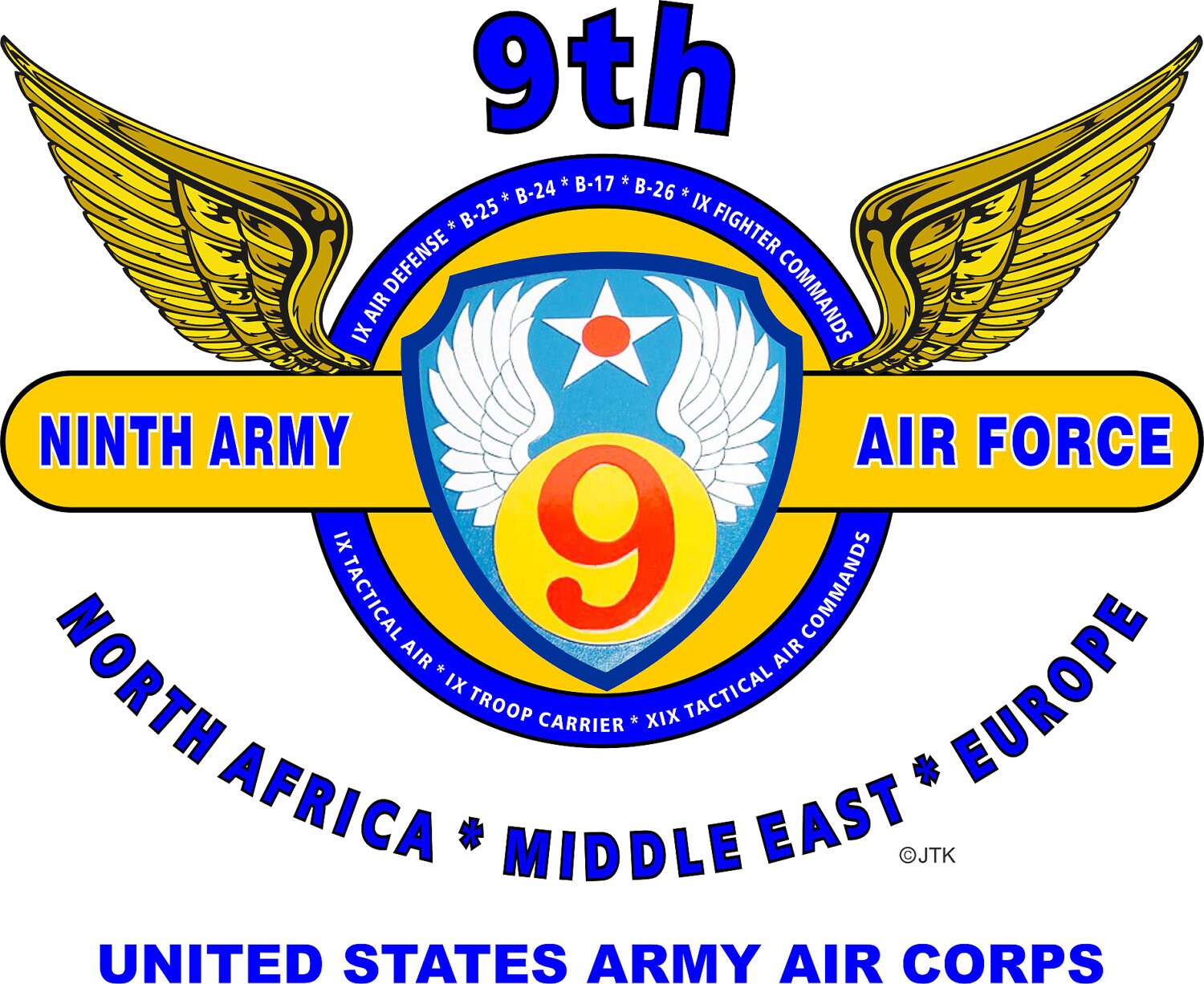15th Army Air Forcemediterraneanunited States Army Air Etsy