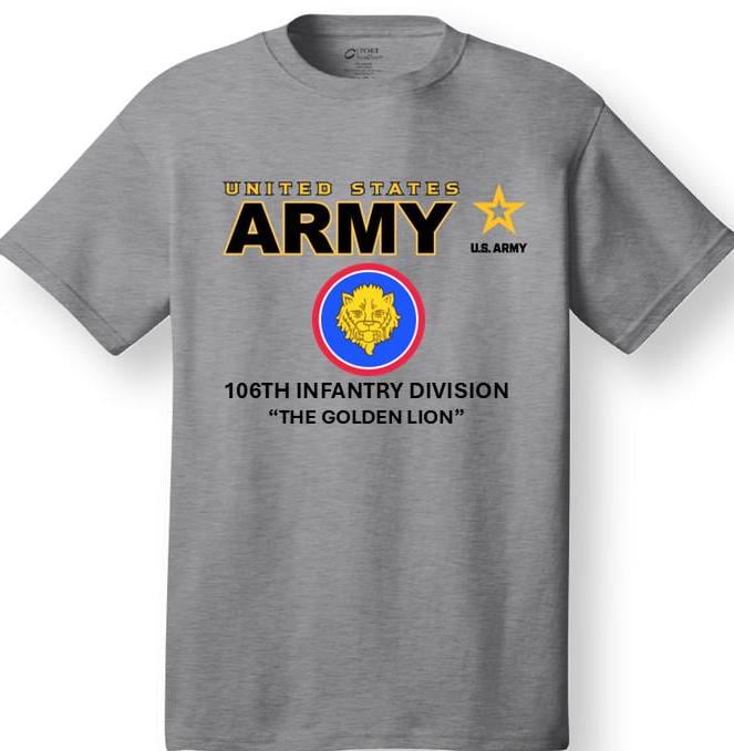 106th Infantry Division T-Shirt 106th Infantry Division T-Shirt