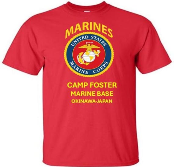 Camp Foster Marine Base* Okinawa-Japan * Marines*USMC Officially Licensed