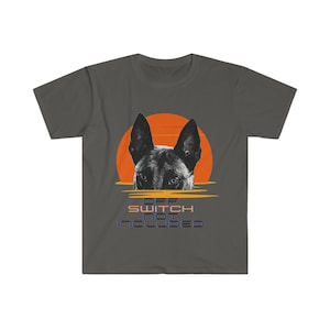 Malinois Off Switch Unisex Softstyle T-Shirt