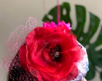 Kentucky Derby Hat Fascinator-HOK3005 HEADCANDI