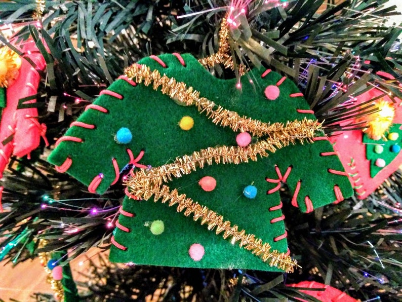 Christmas Ornament Christmas Decor Xmas Tree Decorations Ugly Sweater Ornament Ugly Sweater Christmas Ornament