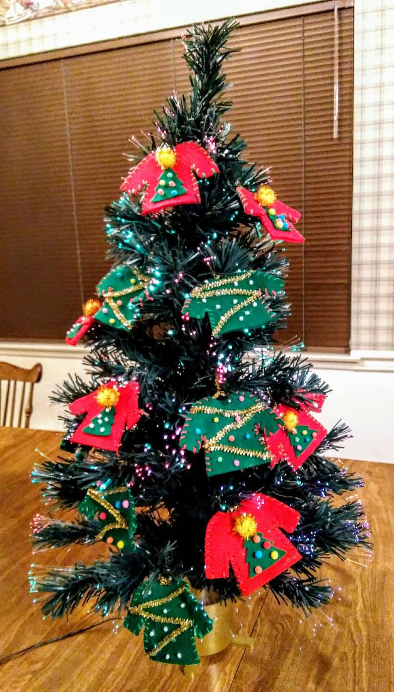 Christmas Ornament Christmas Decor Xmas Tree Decorations Ugly Sweater Ornament Ugly Sweater Christmas Ornament
