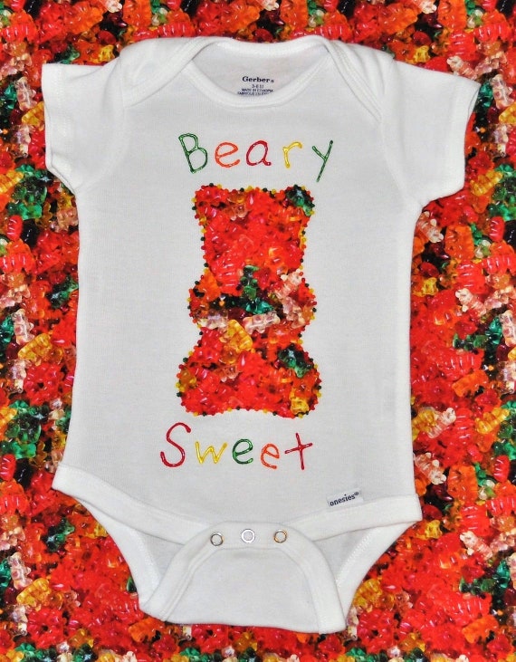gummy bear onesie
