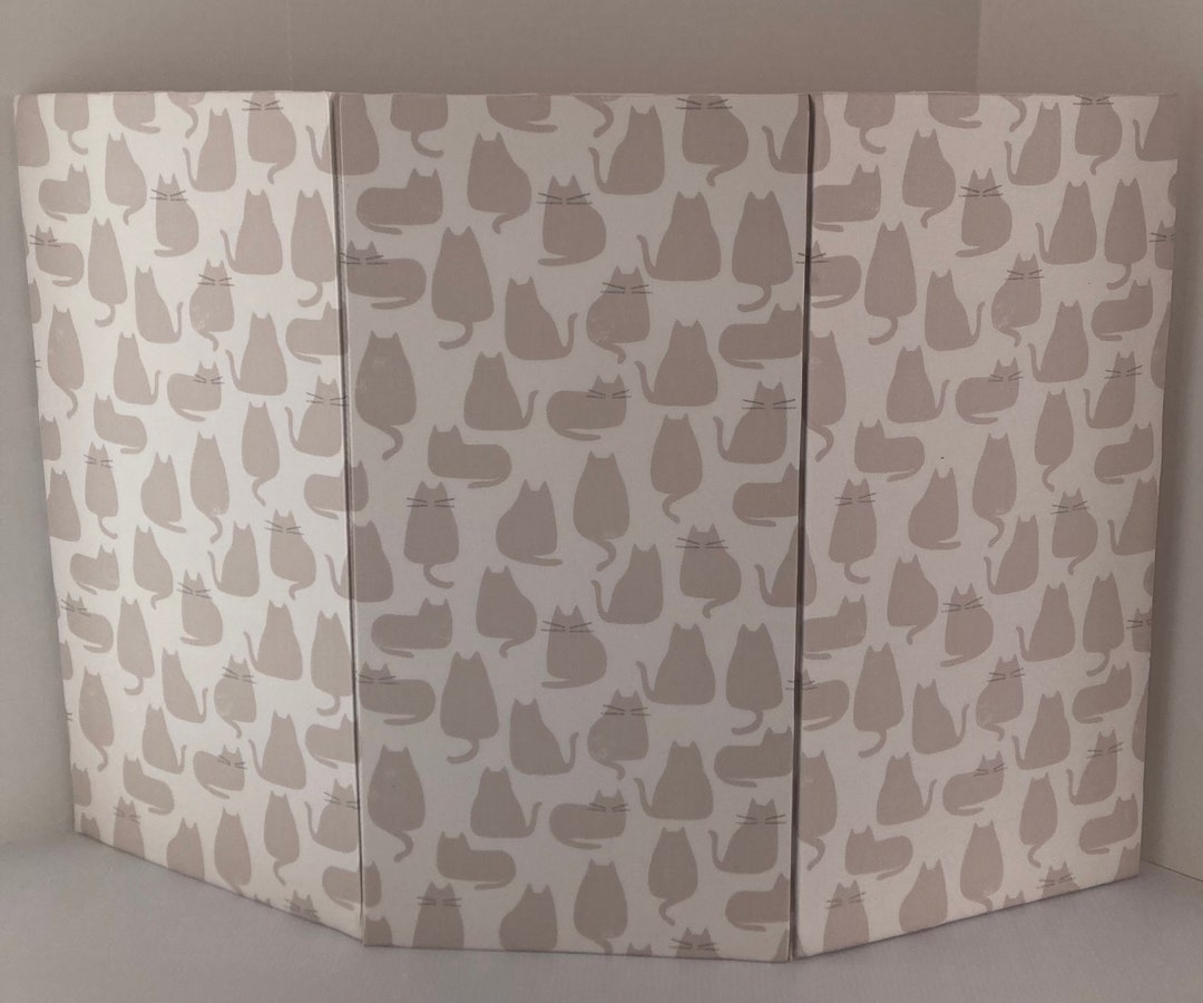 Mauve Cat Privacy Screen Etsy