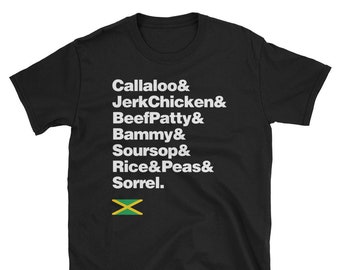 Jamaican Cuisine T-shirt - Jamaican Pride, Jamaica, Food, Foodie