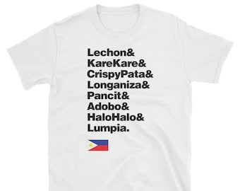 Filipino Cuisine T-shirt - Filipino Pride, Philippines, Food, Foodie