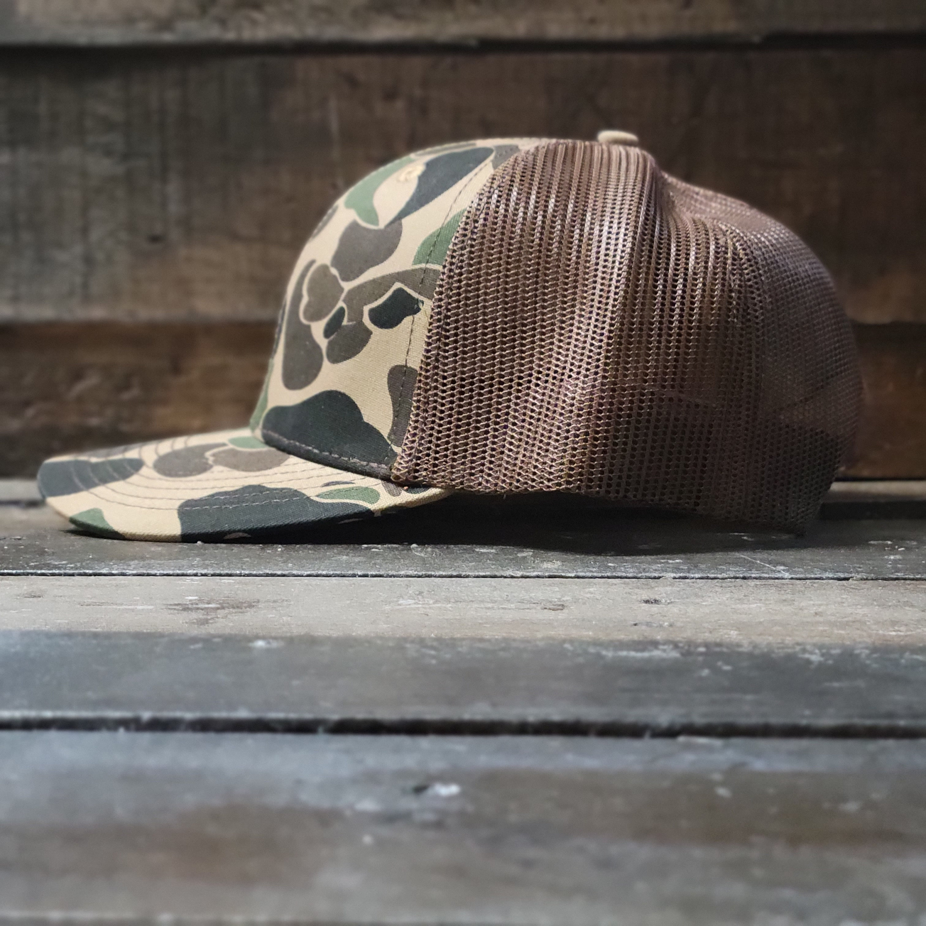 duck camo blank hat