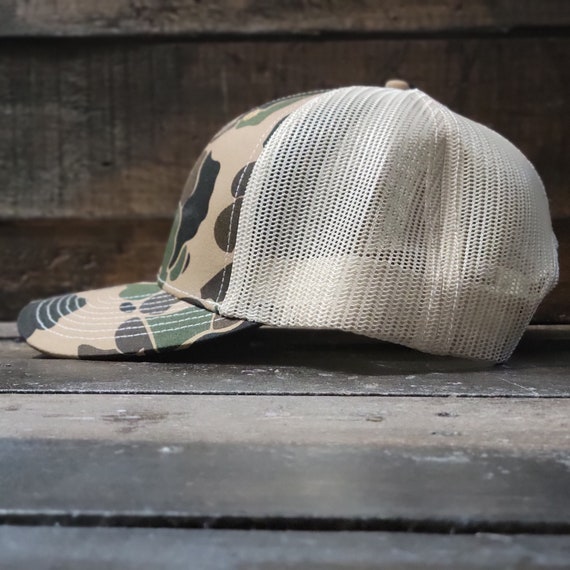 duck camo blank hat