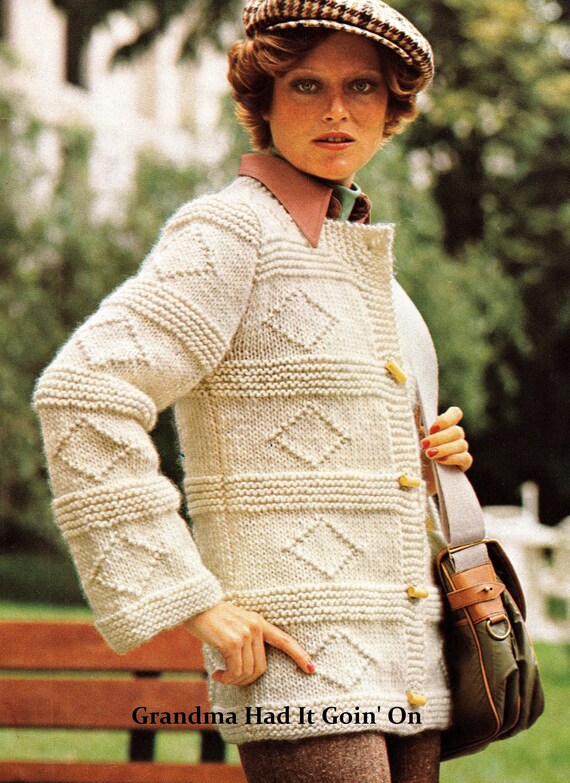Womans Sweater KNITTING PATTERNS 