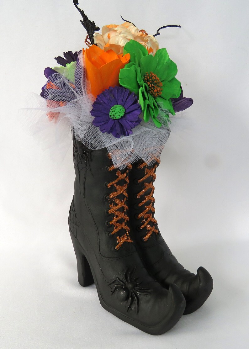 Botas de bruja de Halloween Decoración superior de mesa con Etsy España