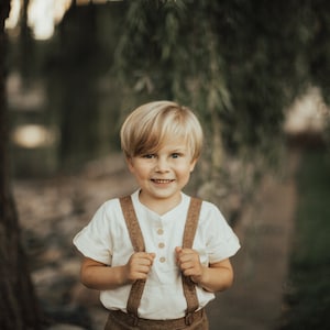 Boys suspenders outfit sales