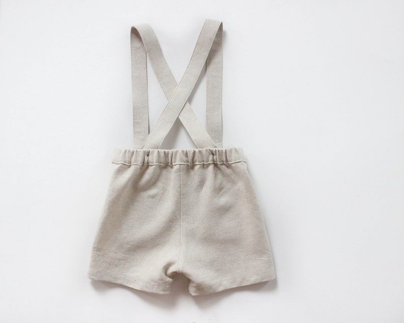 Vintage Style Toddler Boys Suspender Shorts Khaki Little Boys Etsy