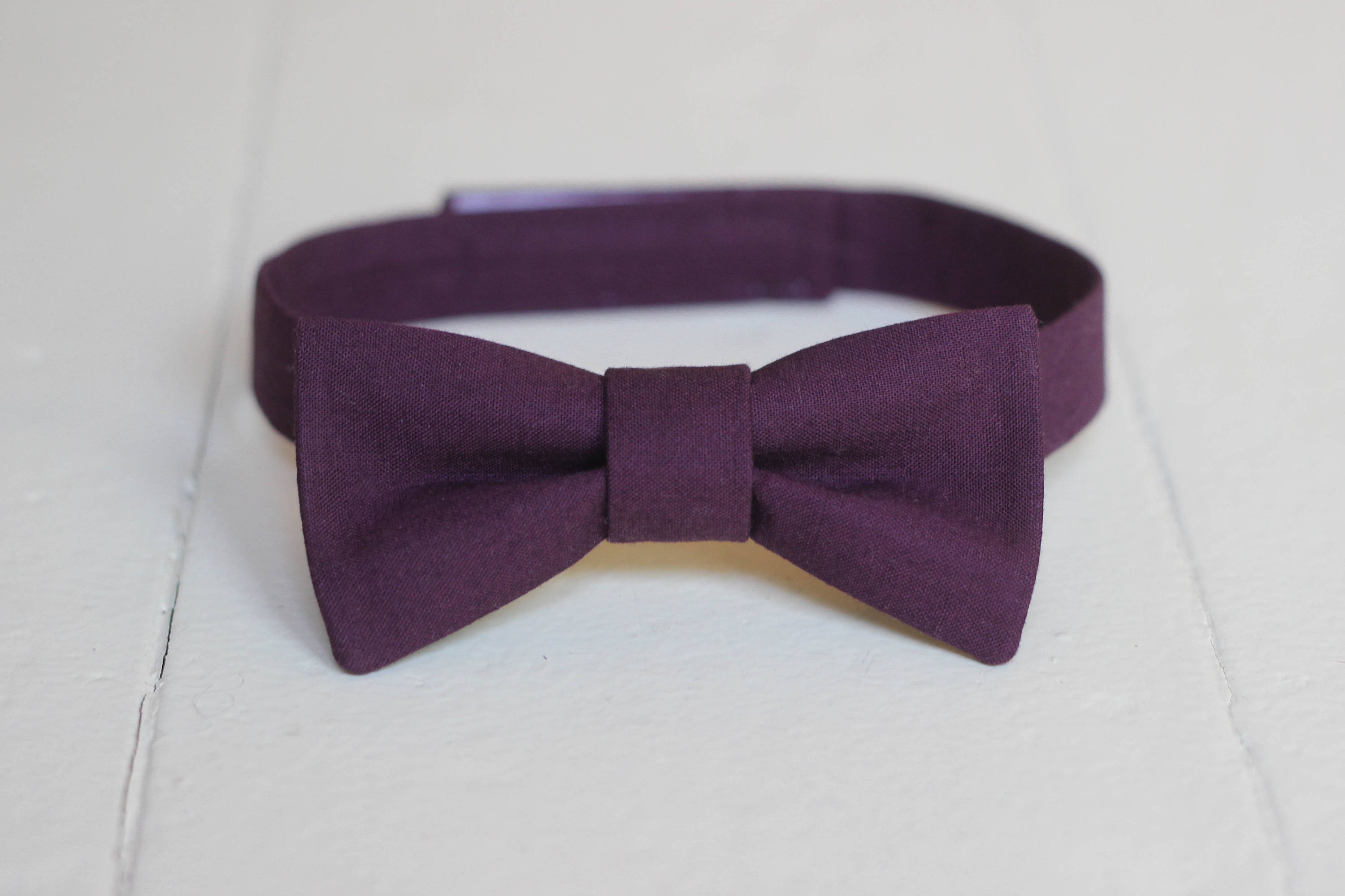 Boys Eggplant Bow Tie Boys Purple Bow Tie Boys Plum Bow Tie Etsy