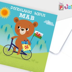 Penblwydd Hapus Mab- 'Feliz cumpleaños hijo'