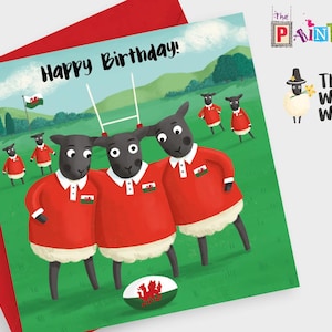 Joyeux anniversaire (Welsh rugby Woolies)