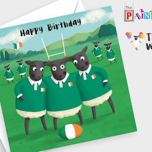 Joyeux anniversaire (Irish Woolies Rugby)