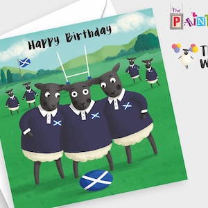 Joyeux anniversaire (Laine de rugby écossais)