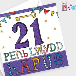21 Penblwydd Hapus