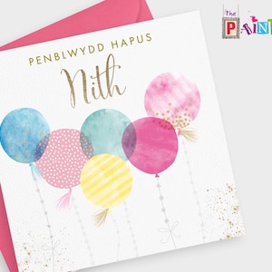 Penblwydd Hapus Nith