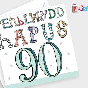 Penblwydd Hapus 90