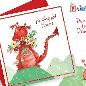 Penblwydd Hapus (Delwyn Floral)