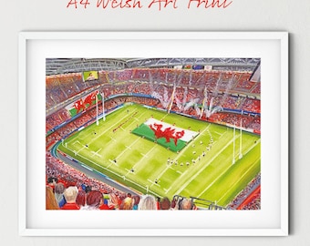 Impresión artística del estadio Principality