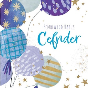 Penblwydd Hapus Cefnder