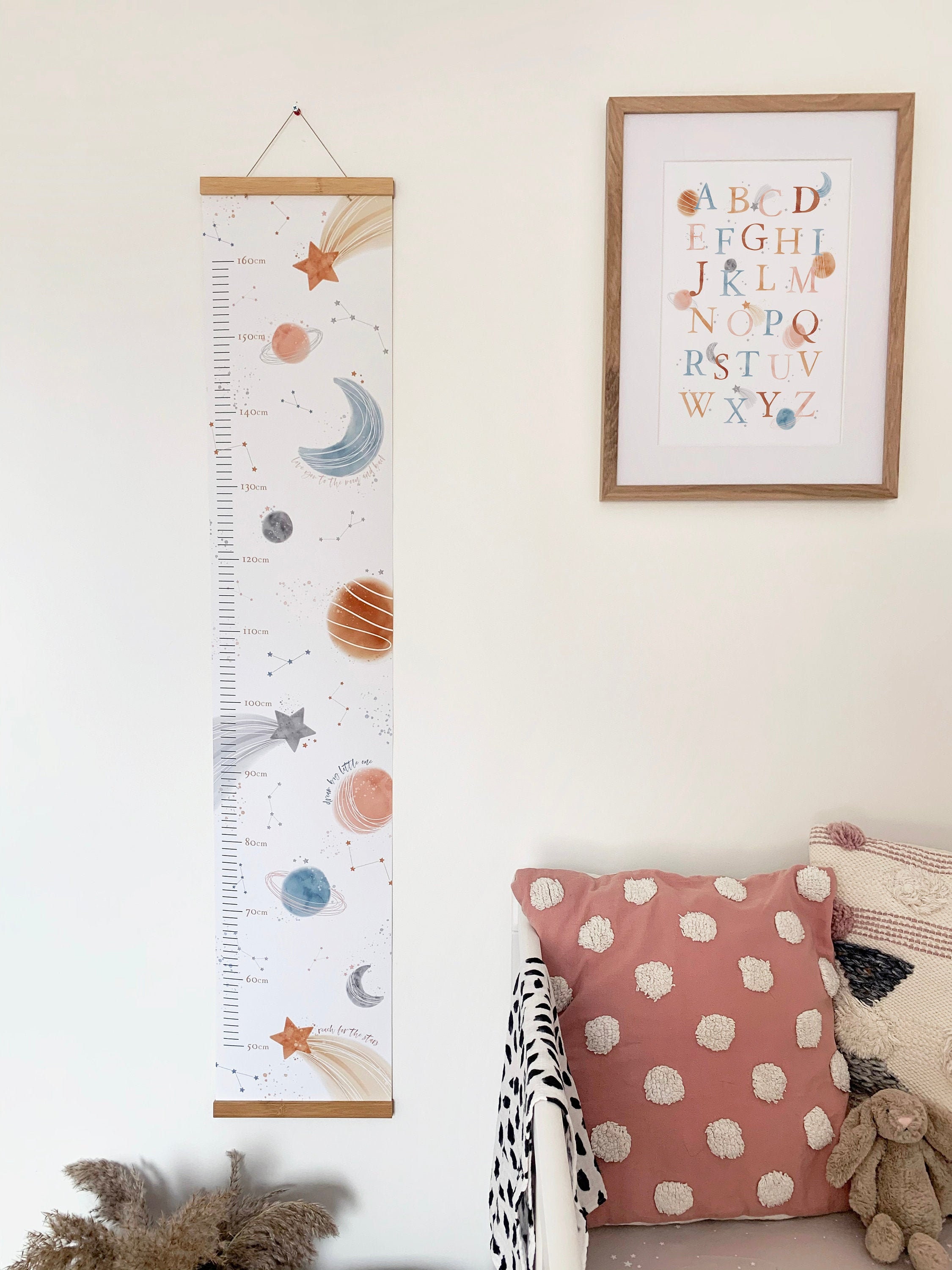 Height Chart Space Nursery Growth Chart Space Height Chart Etsy UK