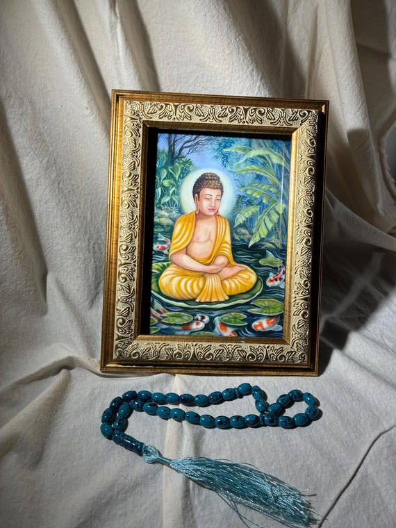 Buddha Laminated Card (5”x7”) - Etsy