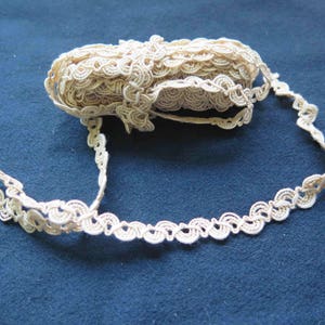 Large Length forThis Ribbon-  Natural-Colored  -Elaborate Braid-
