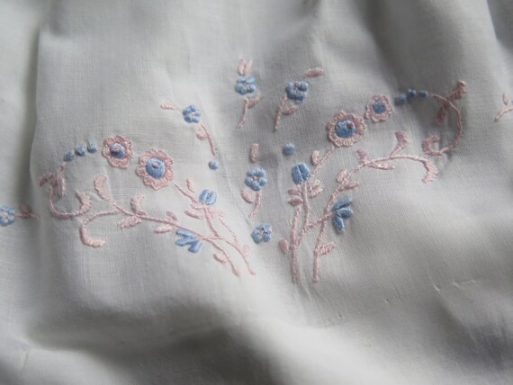 adorable baby dress, delicately embroidered, . fl… - image 3