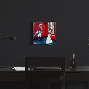 Arte original Pintura al óleo surrealista