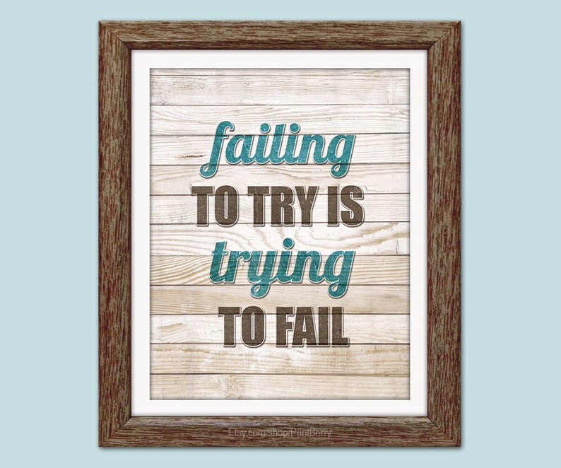 Printable Wood Sign Motivational Wall Decor Wood Quote Art - Etsy