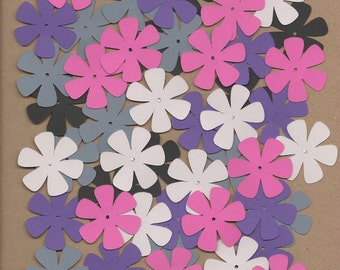 55 1.5 inch flowers Sassy Cricut Die Cuts