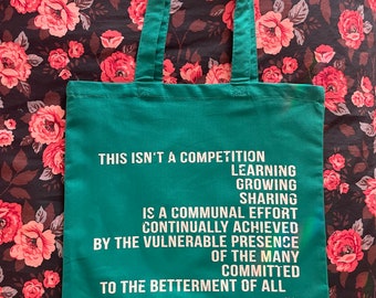 This Isn’t A Competition Tote Bag