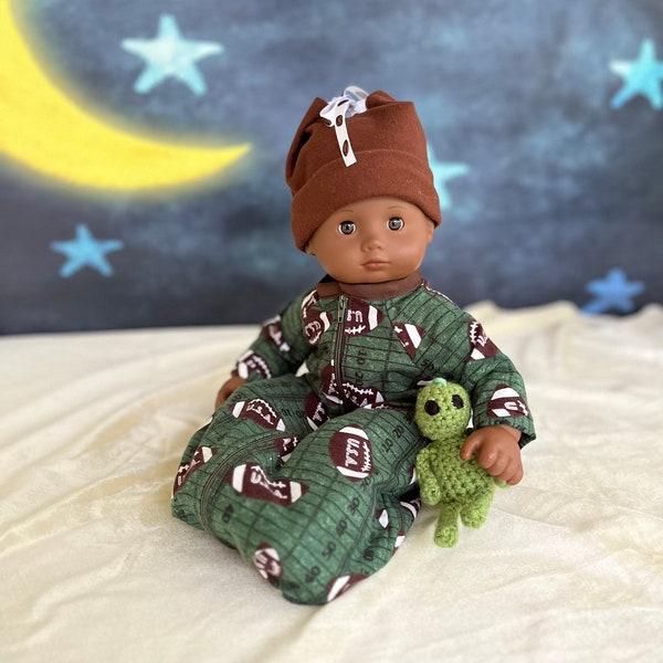 15” Doll Pajamas - Boy Doll Sleepers