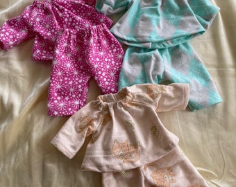 Baby Alive Pajamas 14 Baby Doll Sleepwear Etsy