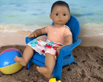 15” Boy Doll Swim Trunks
