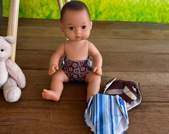 Caring for Baby Diapers - 8” Doll Accessories